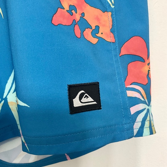 Quicksilver Men's Boardshorts Surfsilk Swimming Trunk Shorts Size 38 - Picture 3 of 10